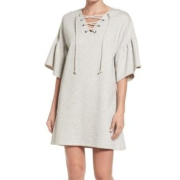 sanctuary MARISKA SWEATSHIRT DRESS Green - Picture 7 of 7